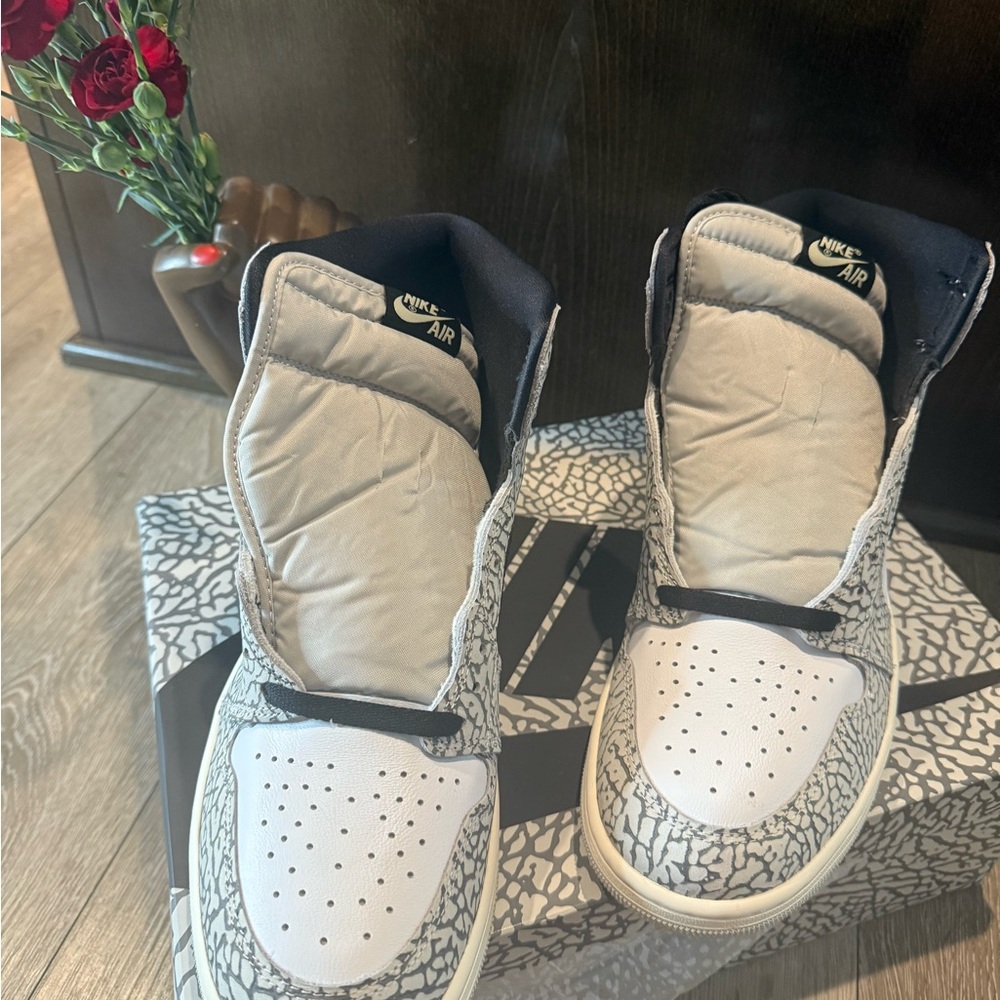 Jordan 1 Retro High OG “White Cement” – Size 11.5 (Brand New